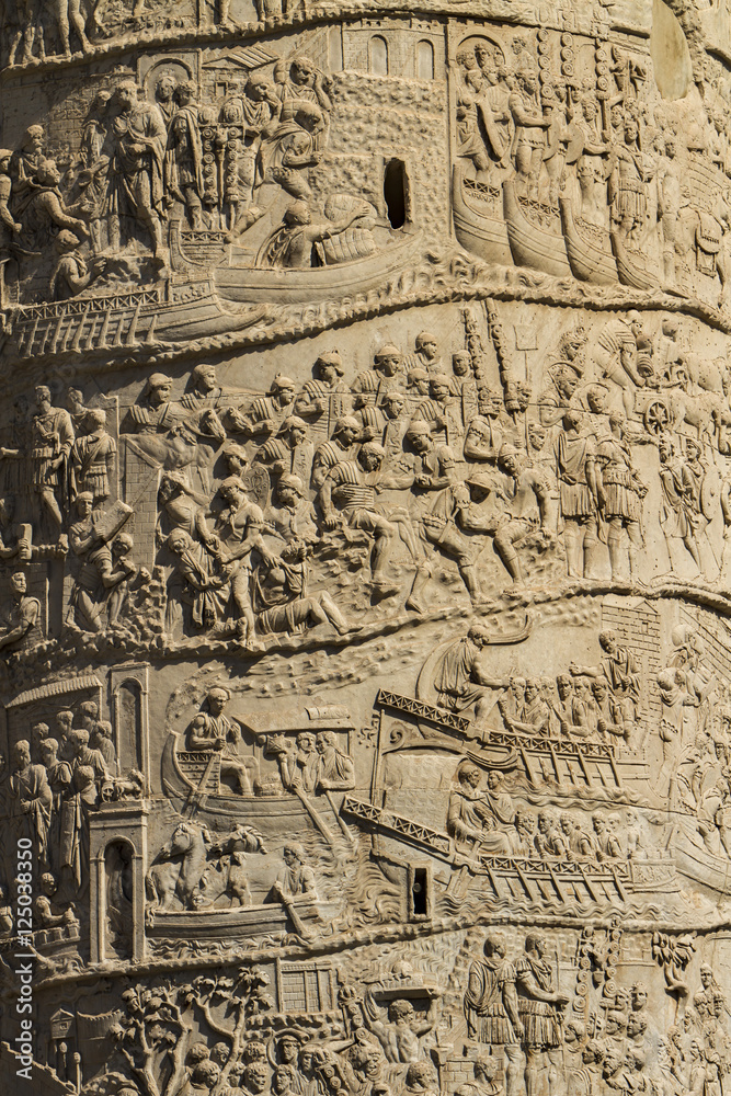 Fototapeta premium Trajan column in Rome