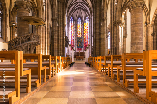 Saint Paul Church Cathedral Architecture Interior Pews Benches H