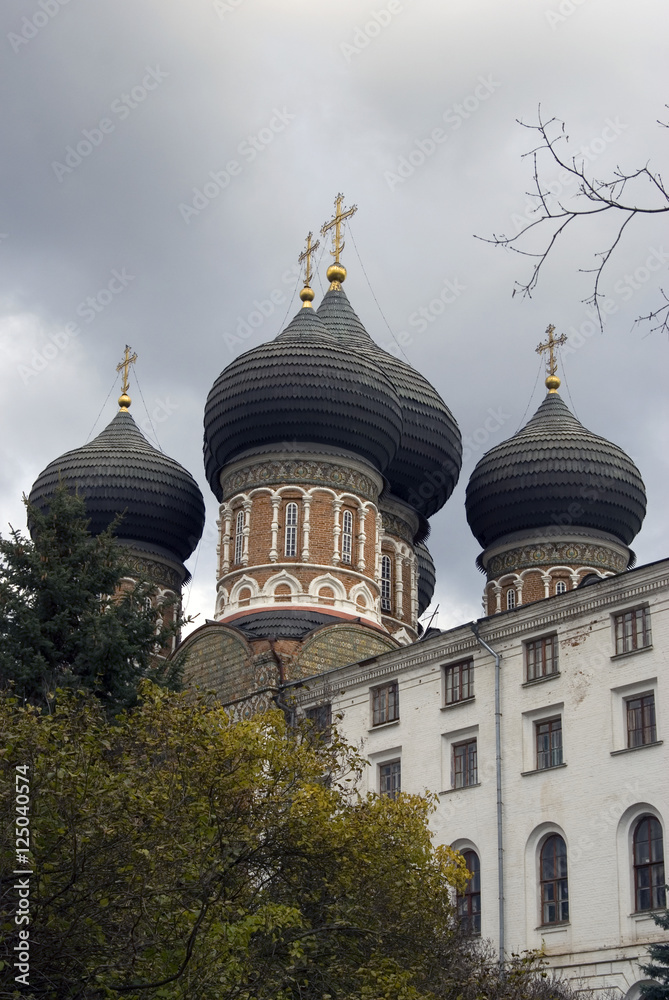 Izmailovo manor in Moscow. Interseccion cathedral