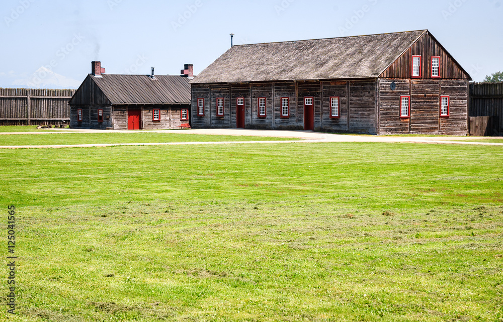 Obraz premium Fort Vancouver National Historic Site