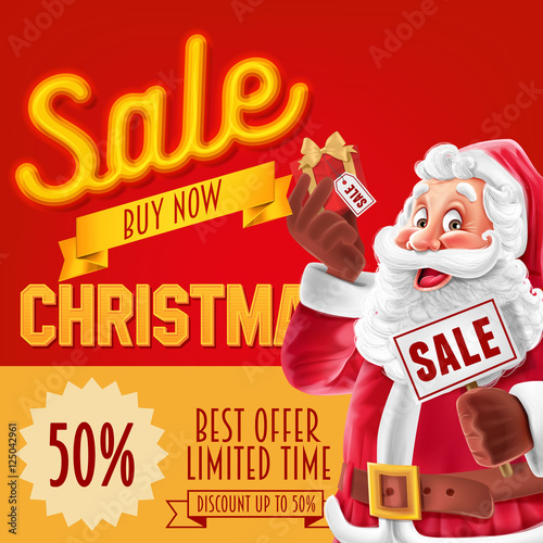sale for xmas banner