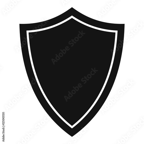 Shield for war icon. Simple illustration of shield for war vector icon for web