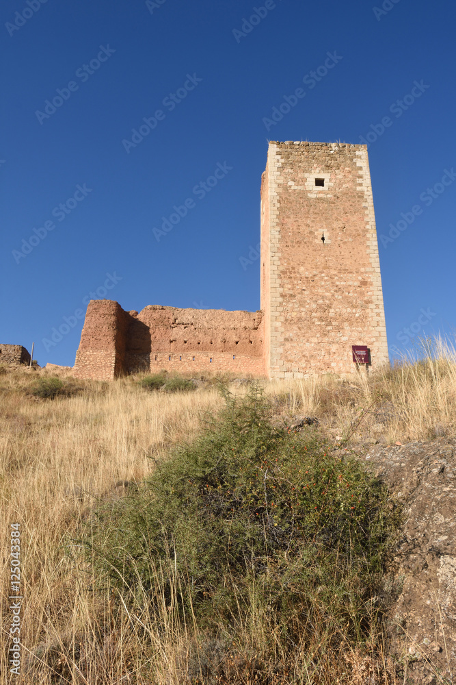 Tower of San Cristobal,walls,  (S. XIV ),Daroca. Zaragoza province, Spain