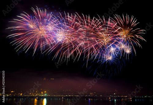12 Stars, Fireworks Show at the Romaria da Senhora da Agonia in Viana do Castelo