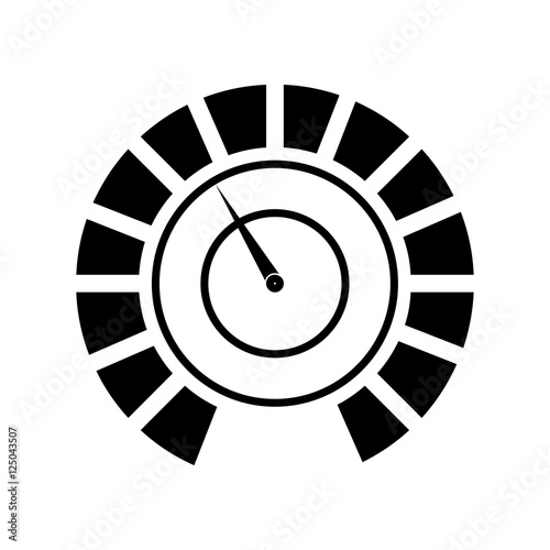 pressure gauge device icon vector illustration design