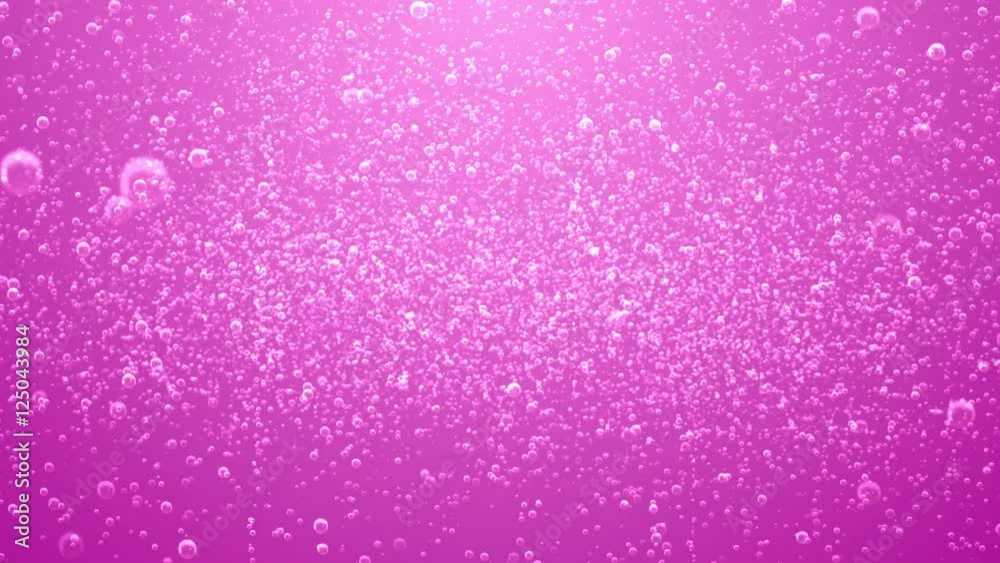 A pink background of soda bubble fizz with last 10 seconds loop at end. A pink background of soda bubble fizz with last 10 seconds loop at end.
