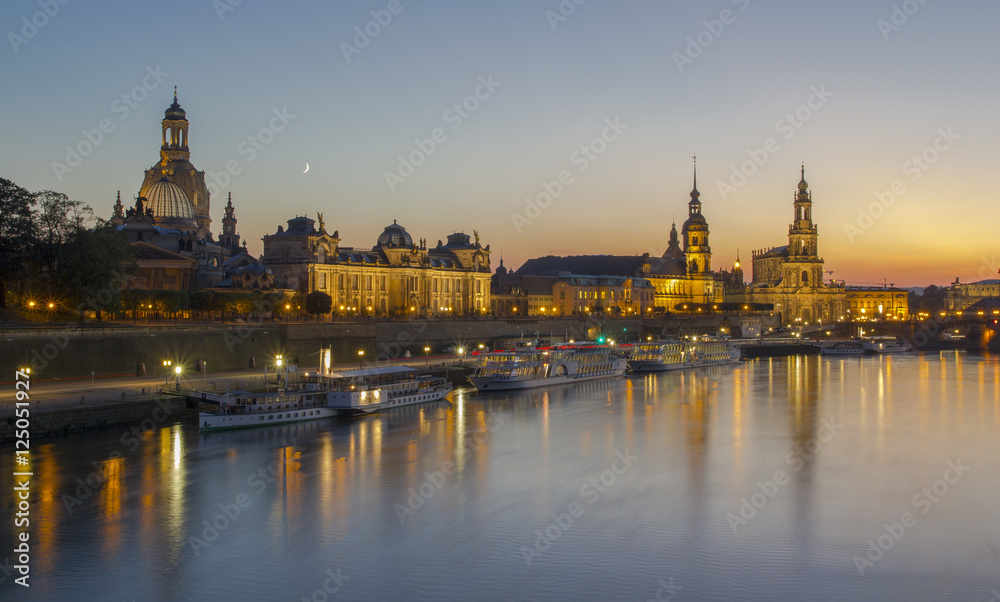 Stadtpanorama von Dresden