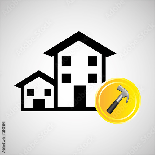 construction remodel screw icon graphic vector illustration eps 10