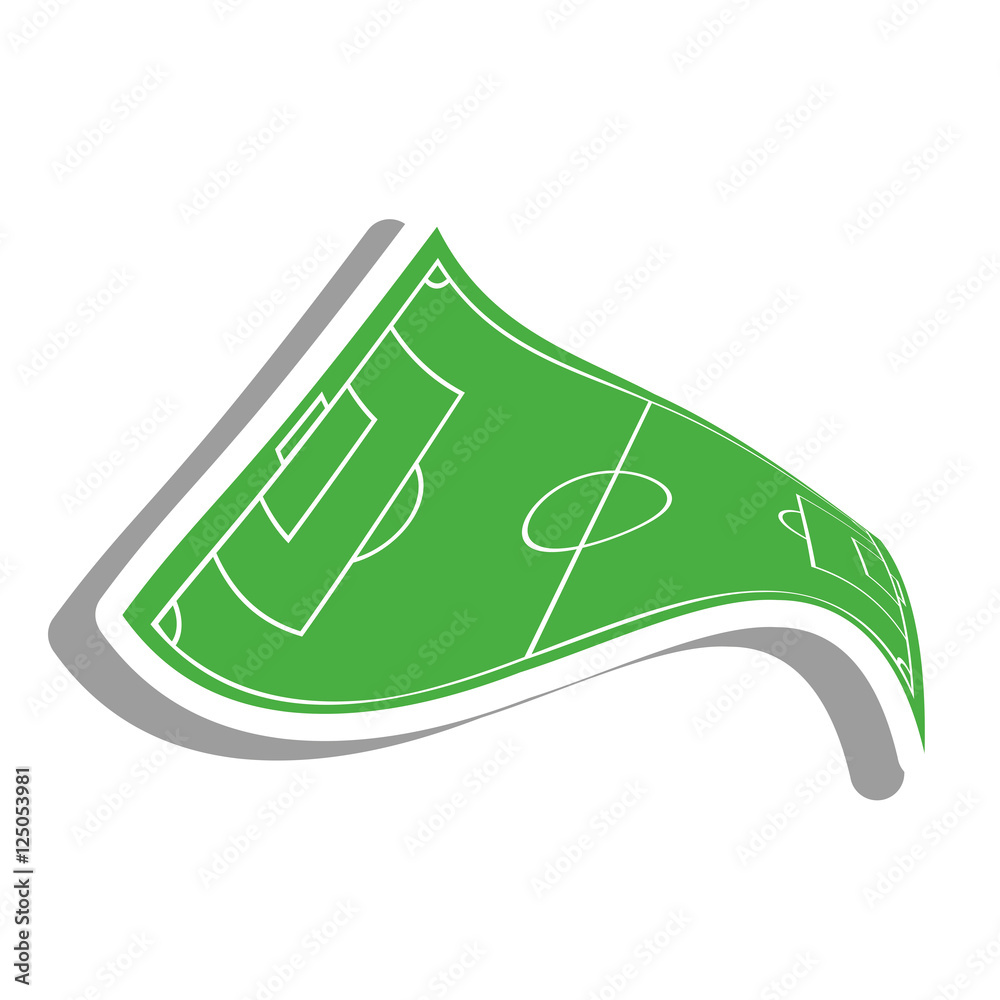 soccer field camp isolated icon vector illustration design soccer field camp isolated icon vector illustration design