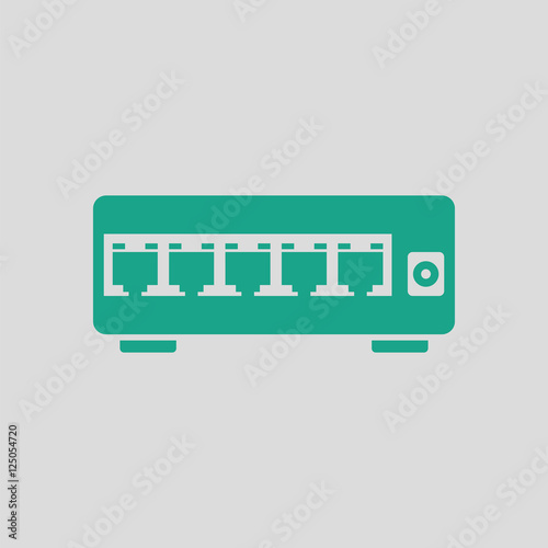Ethernet switch icon