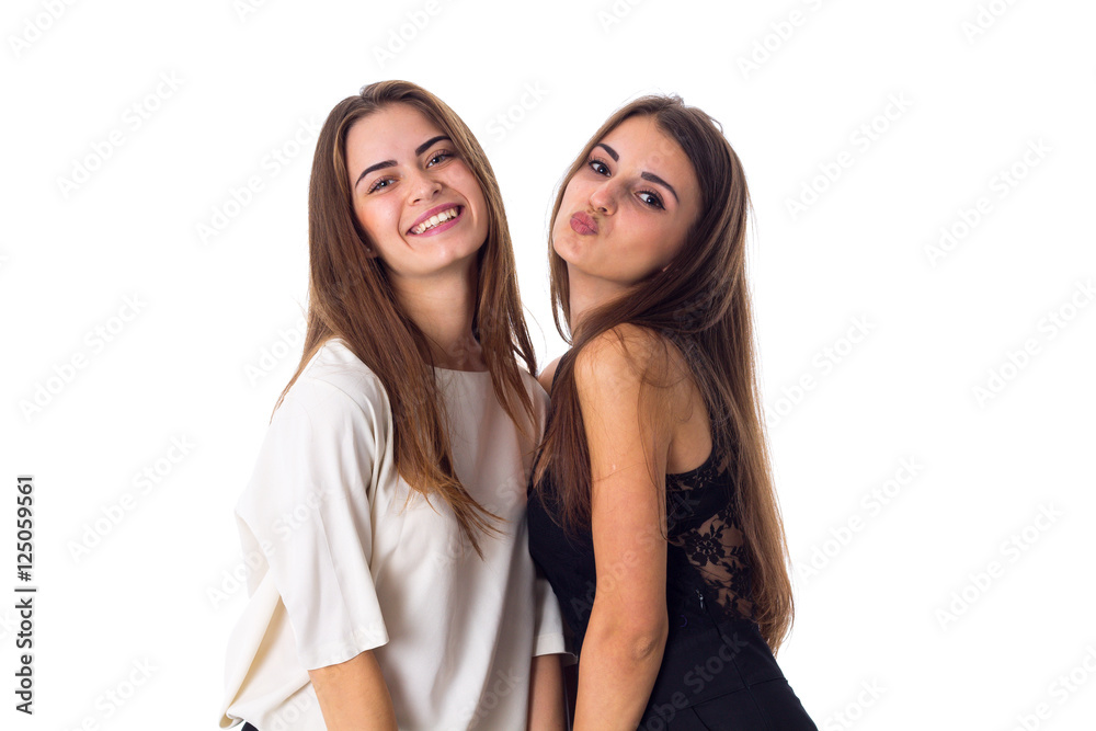 Two young woman holding hands Two young woman holding hands