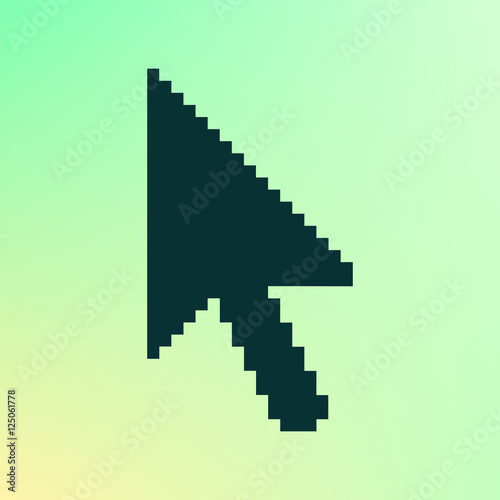 Vector arrow cursor icon
