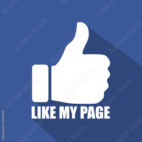 Like My Page Background