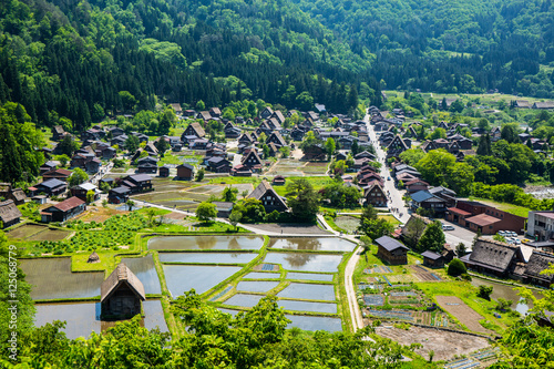 Japanese village photo