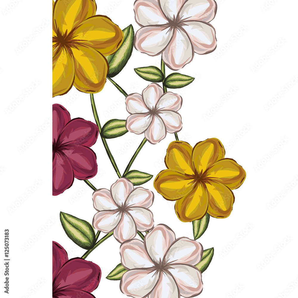 delicate flower drawing icon image vector illustration design delicate flower drawing icon image vector illustration design