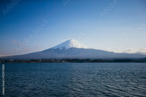 Kawaguchiko lake of Japan,Mount Fuji, Kawaguchi Lake, Japan