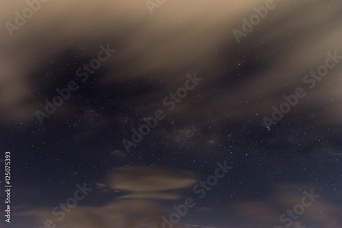Milky Way Galaxy over Thailand at Night