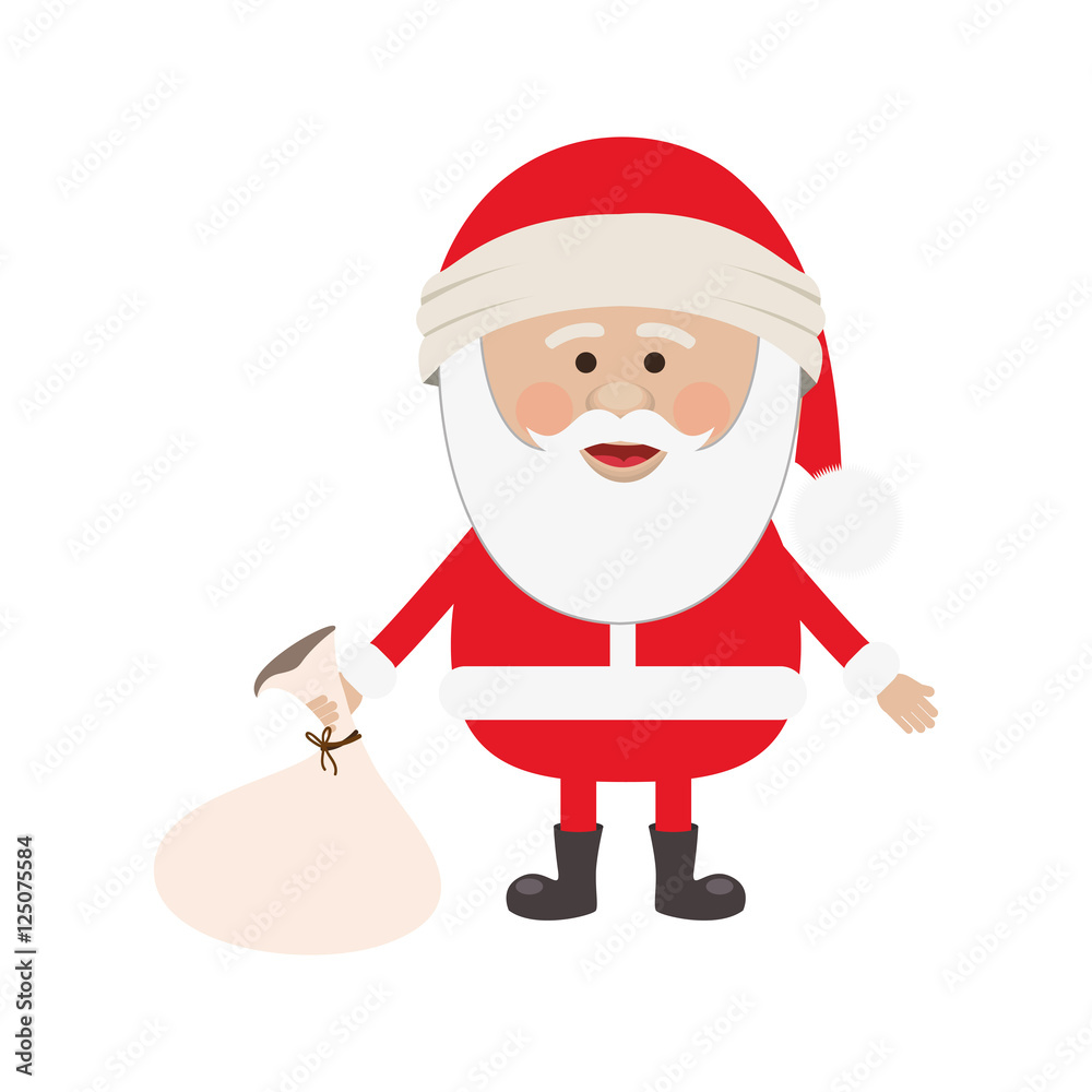 santa claus cartoon icon image vector illustration design santa claus cartoon icon image vector illustration design