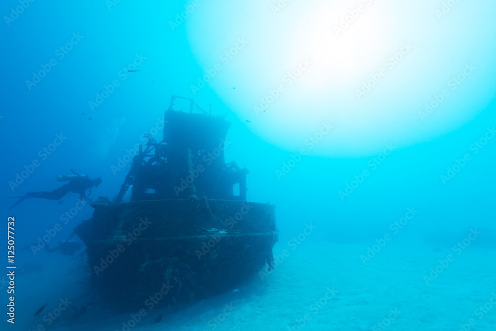 Underwater Wreck Underwater Wreck