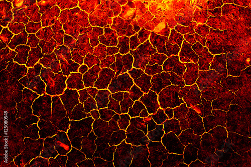 Lava ground textured background.