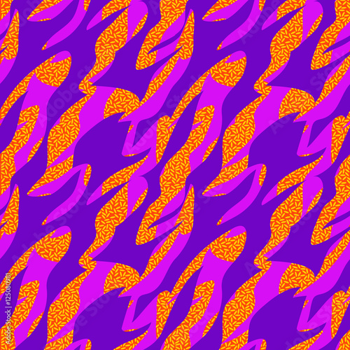 Mephis vector pattern with geometric shapes