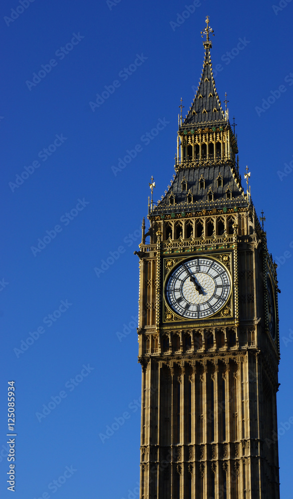 The Elizabeth Tower Big Ben in London, United Kingdom