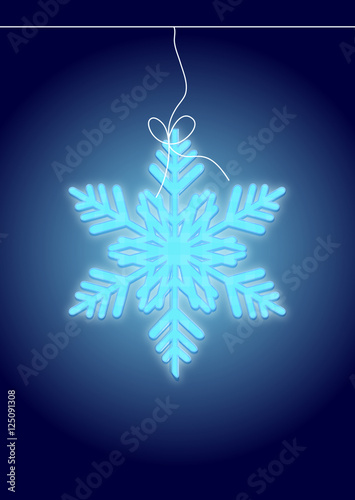 Schneeflocke