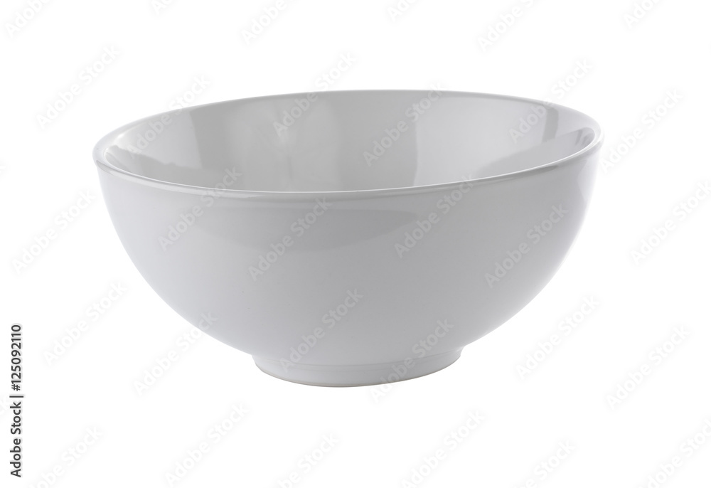 white ceramics bowl isolated on white background white ceramics bowl isolated on white background