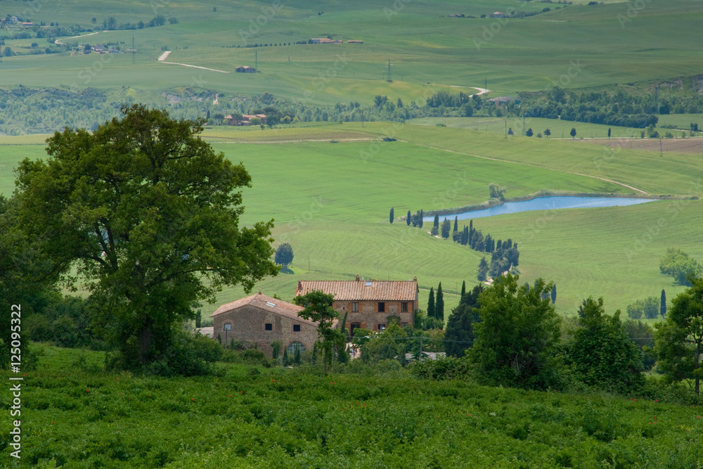 Val d'Orcia, Siena, Tuscany, Italy - Excursion in Mountain Bike