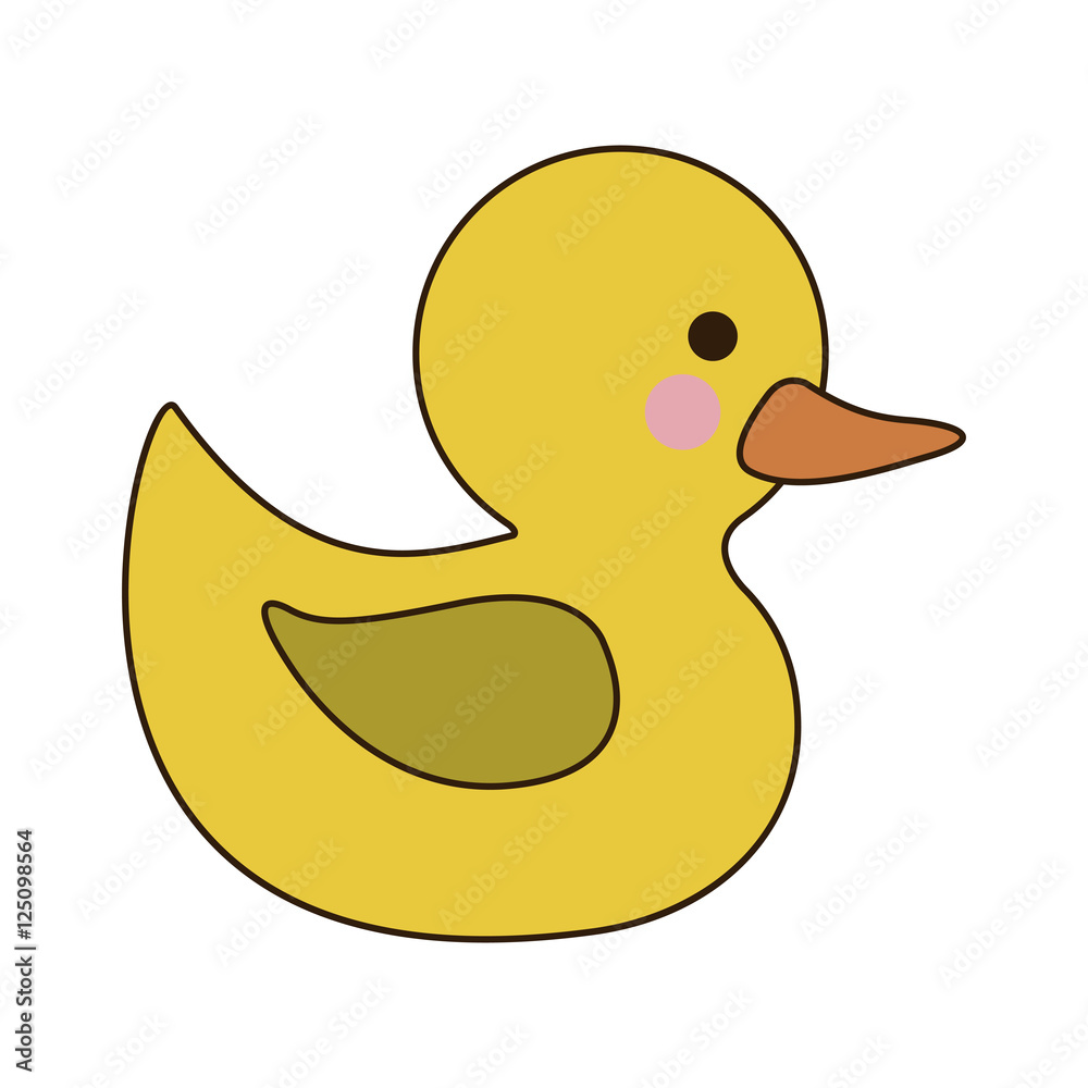 toy duck icon image vector illustration design toy duck icon image vector illustration design