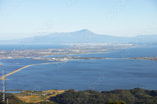 大山　米子市　中海