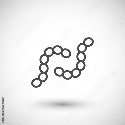 Coli line icon