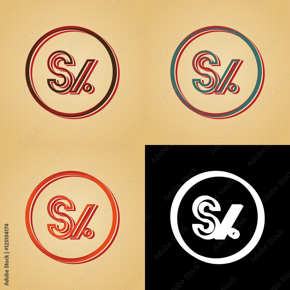 ikona w stylu retro ikona w stylu retro