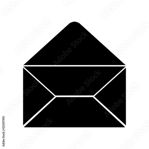 message envelope icon image vector illustration design 