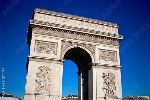 Arc de triomphe à Paris, France