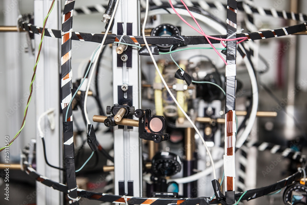 Obraz premium Science development of a quantum computer