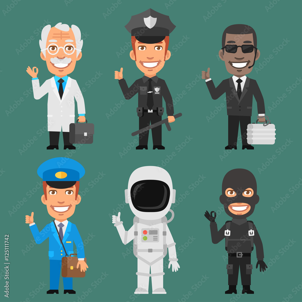 Characters Different Professions Part 7 Characters Different Professions Part 7