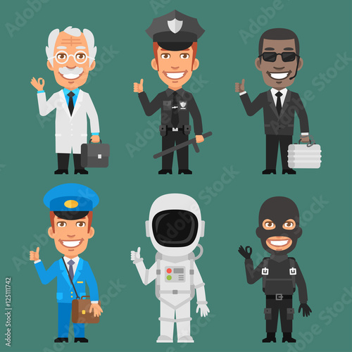 Characters Different Professions Part 7