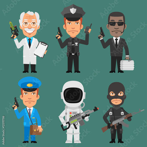 Characters Different Professions Part 10