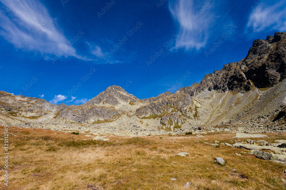 Slovakian Mlynicka dolina Tatra landscape Slovakian Mlynicka dolina Tatra landscape