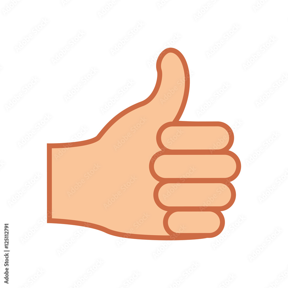 thumb up hand gesture icon image vector illustration design thumb up hand gesture icon image vector illustration design