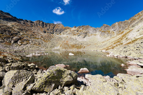 Slovakian Capie pleso Tatra landscape photo