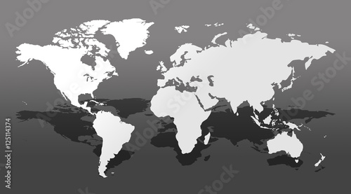 similar world map blank for infographic