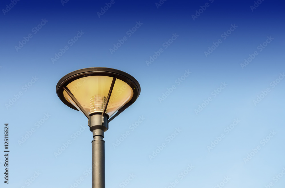 Lamp and sky. Street Lamp and sky