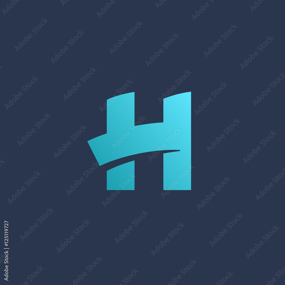 Letter H logo icon design template elements Letter H logo icon design template elements