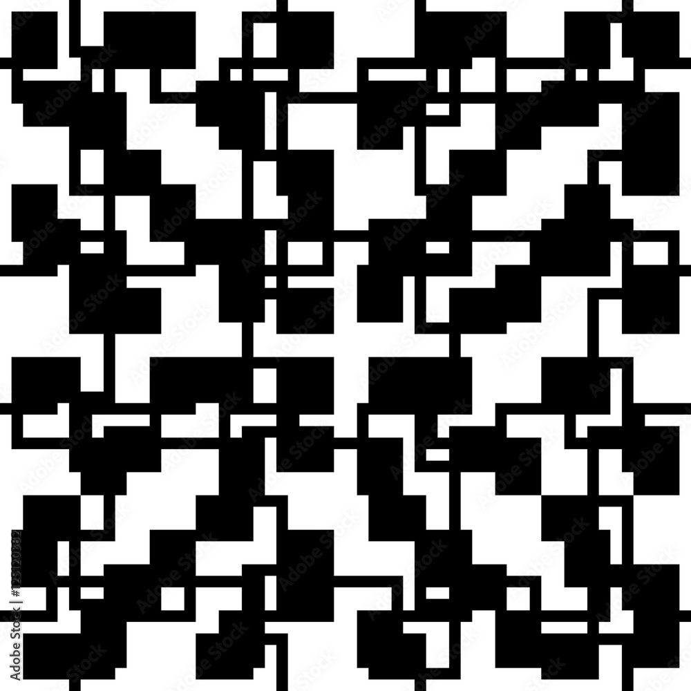 Seamless Square and Stripe Pattern Seamless Square and Stripe Pattern