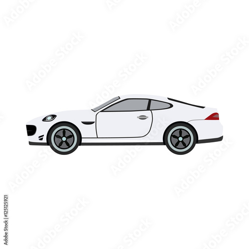 super car flat icon © egorvector