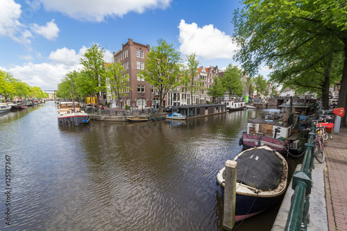 Photography Canals of Amsterdam capital city of the Netherlands