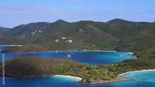 Wallpaper Mural Aerial panning video of Caneel Bay and the North Shore of St John, Virgin Islands Torontodigital.ca