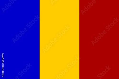 Flag of Romania photo
